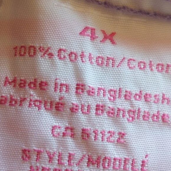 Short Floral Cotton Dress Size 4X (fits 3X) NEW NWT - Picture 5 of 6